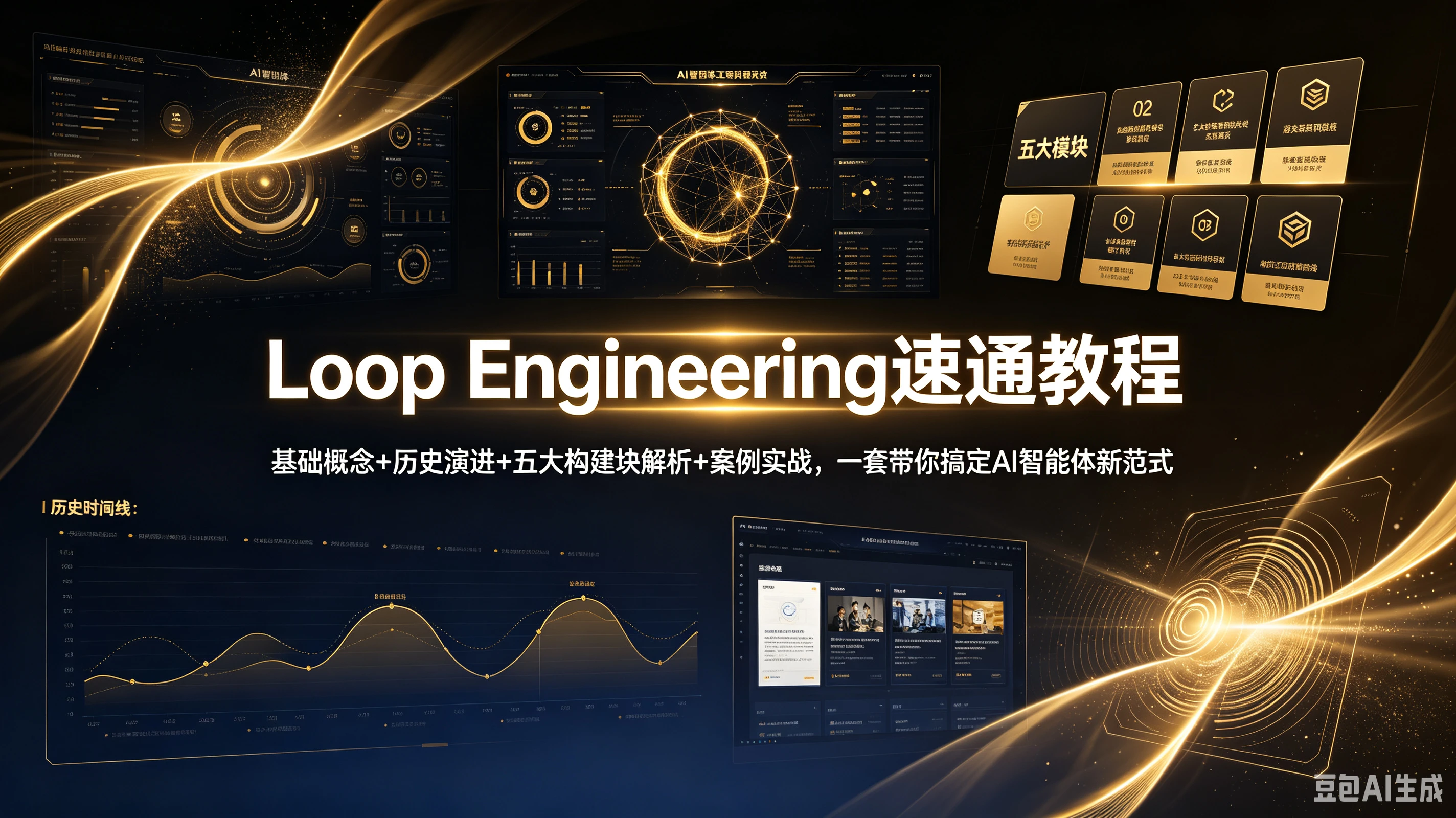 【精】Loop Engineering速通教程：基础概念+历史演进+五大构建块解析+案例实战，一套带你搞定AI智能体新范式-程拾网络