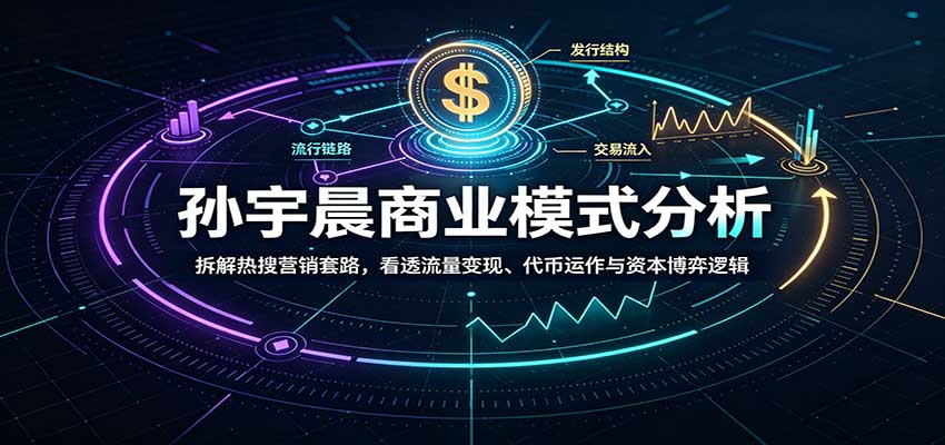 孙宇晨商业模式分析：拆解热搜营销套路，看透流量变现、代币运作与资本博弈逻辑-程拾网络