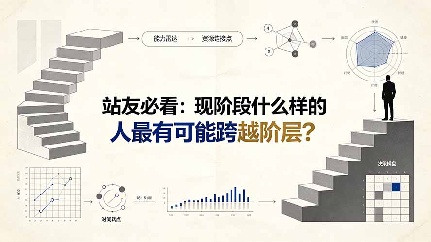 付费文章：站友必看：现阶段什么样的人最有可能跨越阶层?-程拾网络