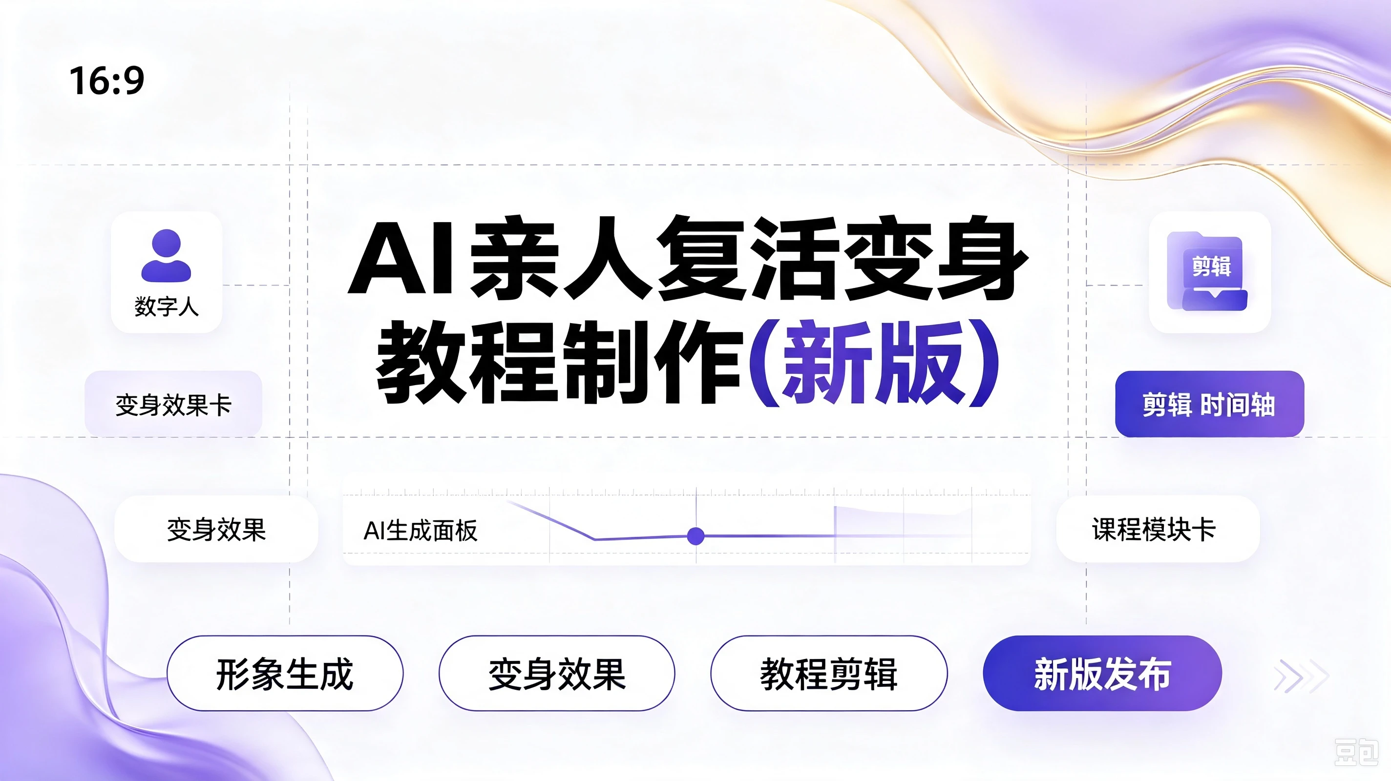 【精】AI亲人复活变身教程制作(新版)抖音32W粉丝博主课程,操作简单,起号涨粉快,可收徒接单代做视频变现-程拾网络