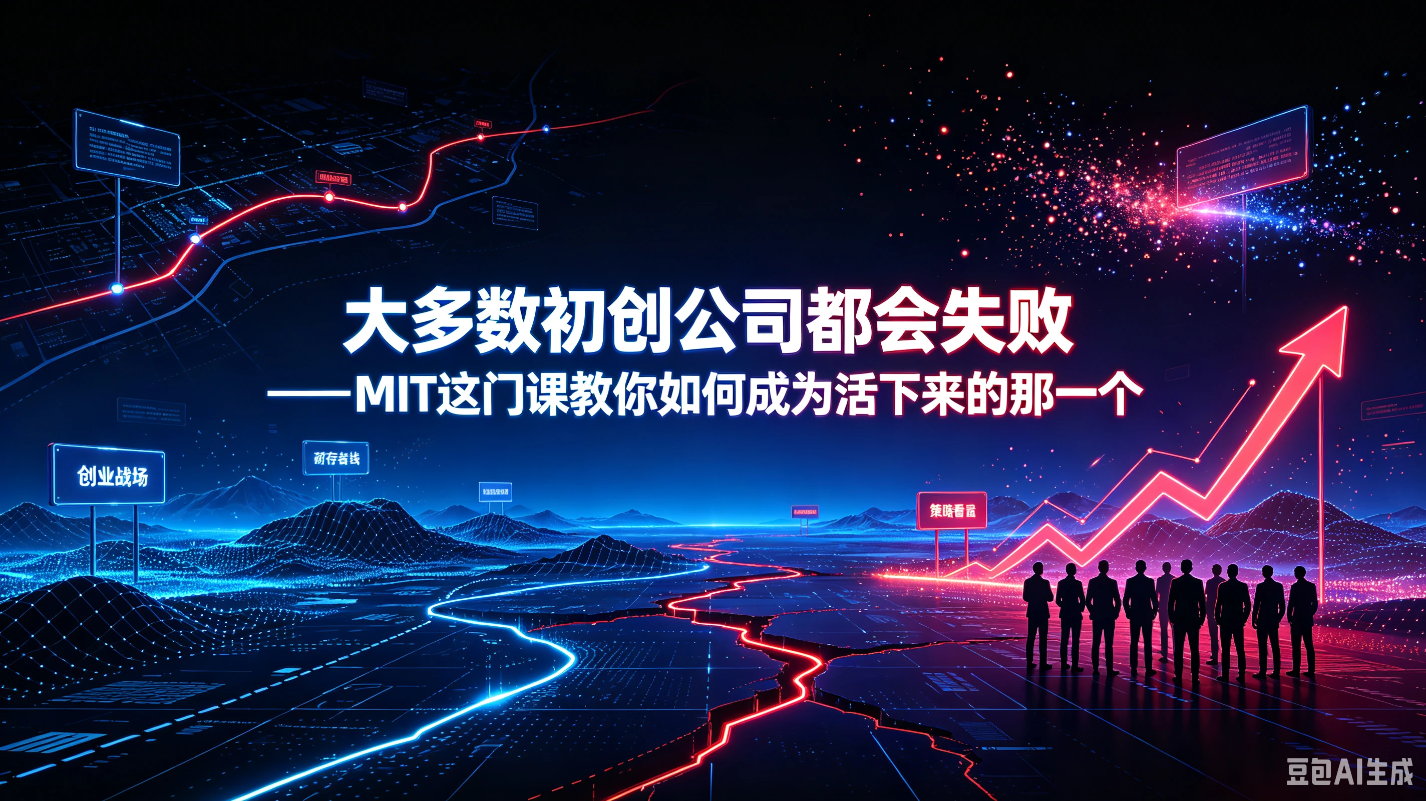 【精】大多数初创公司都会失败——MIT这门课教你如何成为活下来的那一个-程拾网络