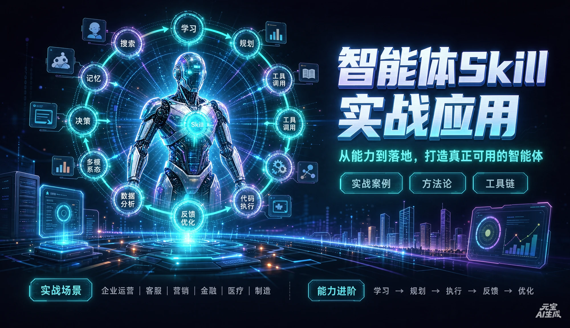 【精】智能体skill实战应用,从能力到落地,打造真正可用的智能体-程拾网络