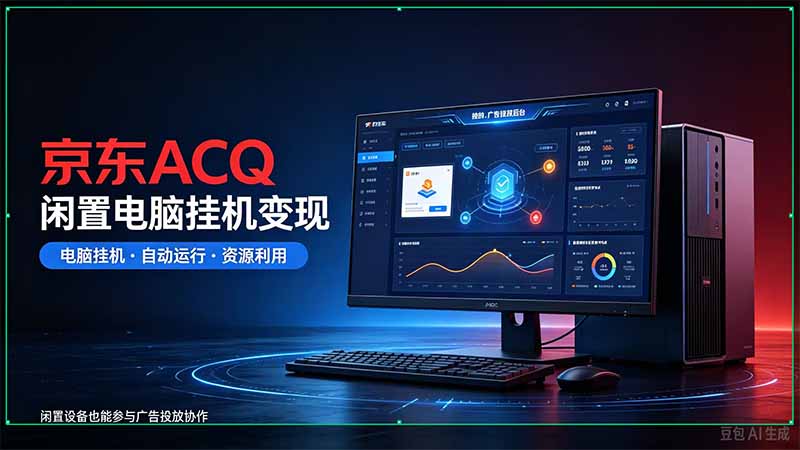 京东ACQ是什么？闲置电脑挂机采集项目拆解-程拾网络