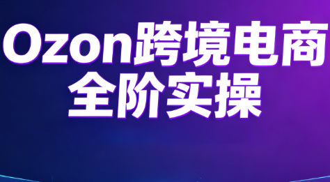 【精】Ozon跨境电商全阶实操课程-程拾网络