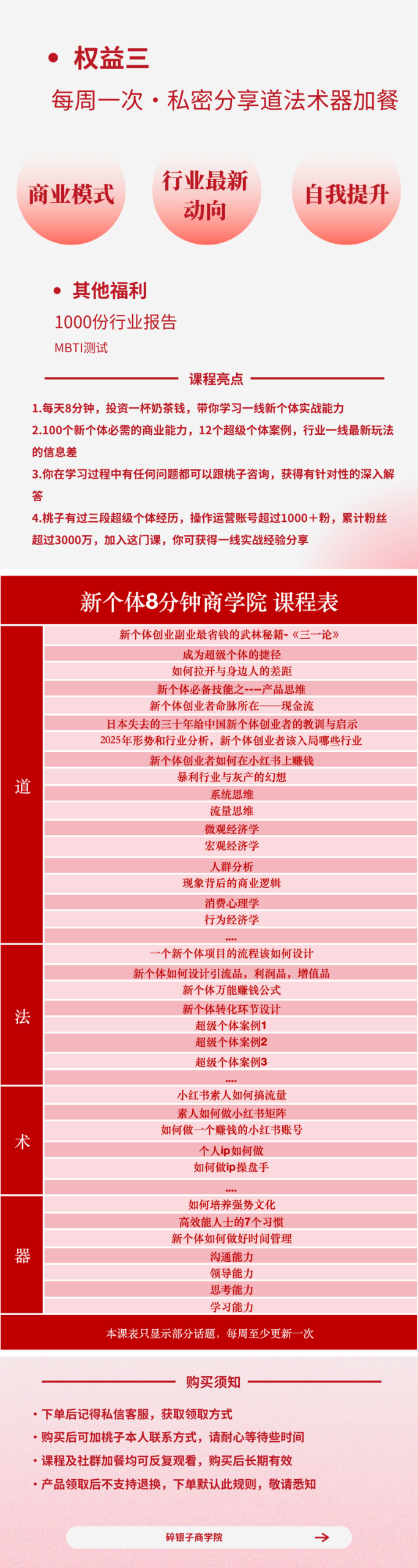 AI+新个体创业必修课-更新0922｜道法术器｜商业逻辑·小红书流量·AI智能体｜低成本打造个人变现小生意全套教学-程拾网络