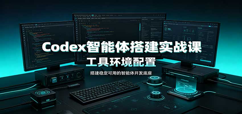 Codex智能体搭建实战课：工具环境配置，自定义技能开发，多业务自动化教学-程拾网络
