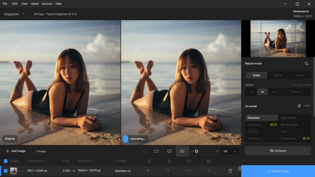 Ai图像放大Topaz Gigapixel v1.3.6绿色版-程拾网络